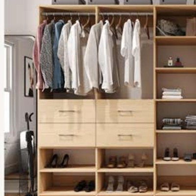 TrueSpec modular closet system